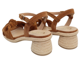 Gaimo Felicia Sandal | Baby Brown Suede