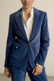 Zoe Kratzmann Glace Jacket | Sapphire
