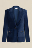 Zoe Kratzmann Glace Jacket | Sapphire