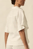 Insinuate Top - Porcelain