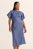 pavillion dress - Indigo