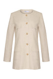 Zoe Kratzmann Portal Coat - Ecru