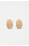 ELK Glid Hammered Stud Earring | Gold