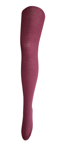 Luxe Wool Tights burgundy